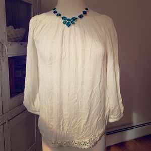 Muche et Muchette boho off shoulder top